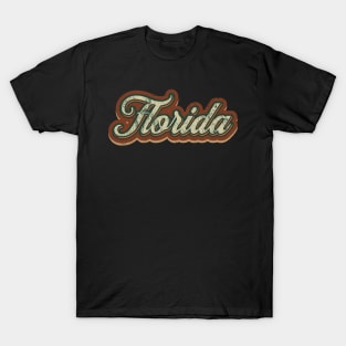 Florida Vintage Text T-Shirt